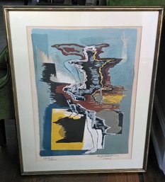 Ossip Zadkine Framed 1965 Lithograph Print