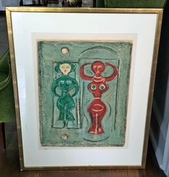 Massimo Campigli 1965 Framed Print.