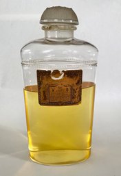 Vintage Coty Perfume Bottle W/ Lalique Stopper