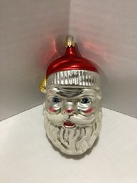 Santa Face Ornament