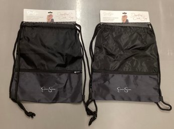New Water Resistant Drawstring Gym Or Beach Bags