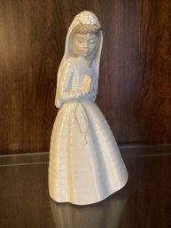 NAO By Lladro Communion Girl Statue