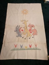 Hand Made Adorable Baby Quilt