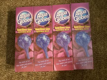 Boxed Aqua Globes