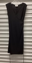 Vintage 1990s Style Byer Too! Little Black Dress With Wrap Around Tie