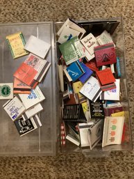 Shoe Box Full Of Vintage Matchbooks