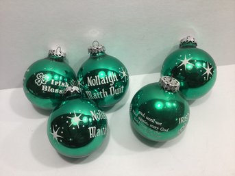 Irish Christmas Ornaments