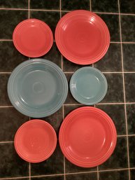 Fiesta Ware Plates