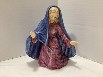 1980 Goebel W Germany Frobek Signed Mary Nativity Figure