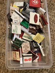 Shoe Box Full Of Vintage Matchbooks