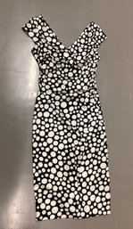 London Style Black & White Dress