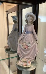 Lladro Flowers In The Basket