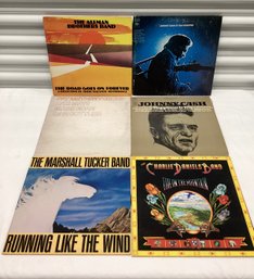 Johnny Cash & 1970s Vintage Vinyl Records