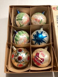 Vintage Boxed Christmas Ornaments Poland