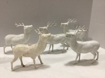 Vintage Plastic Reindeer