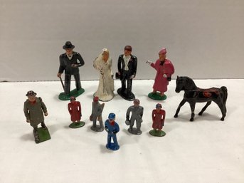 Vintage Wedding & Other Lead/ Metal Figures