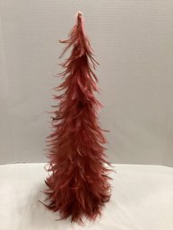 2 Foot Real Feather Tree