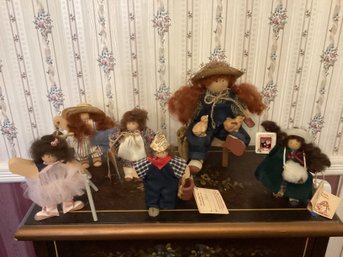 Lizzie High Collection Wooden Dolls