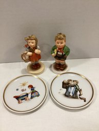 1980s Hummel Ornaments & 1970s Miniature Plates