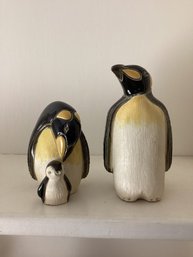 Signed Penguin Family