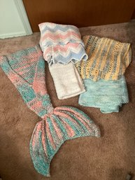 Crochet Blankets & Mermaid Tail