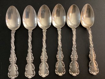 1891 Whiting Sterling Silver Louis XV Spoons