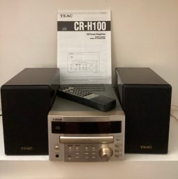 Teac CR H100 With Speakers