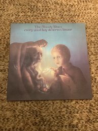 Vintage The Moody Blues Every Good Boy Deserves Favour Vinyl Record