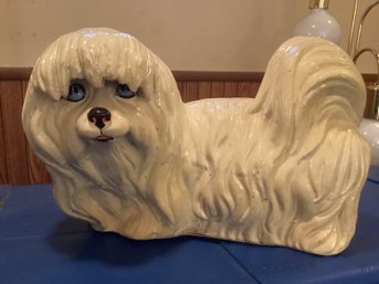 Large Vintage Chakkware/ Ceramic Dog