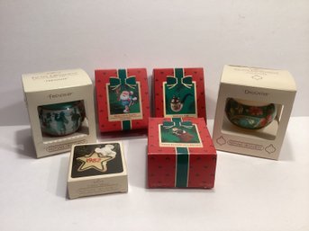 1980s Hallmark Boxed Ornaments