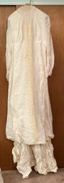 Early 1970s Wedding Dress