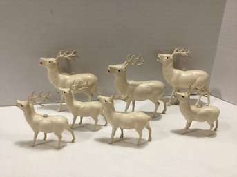 Vintage Plastic Reindeer