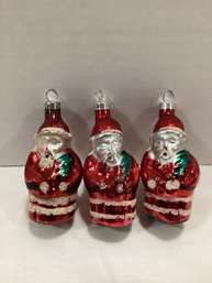 Santa Figural Ornaments