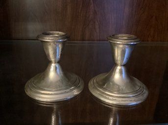 Gorham Sterling Weighted Candlesticks