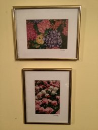 Signed J Murphy Floral Photography Art