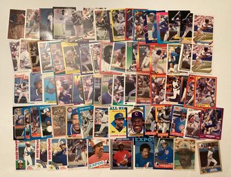 Collection Of Andre Dawkins Baseball Cards