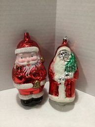 Santa Figural Ornaments