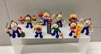 Vintage Hershkins Gnomes Hershey Kiss Figures