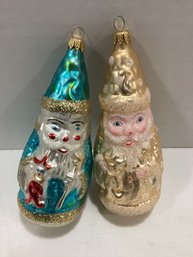 Santa Figural Ornaments