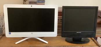 Computer Monitors HP & Polaroid