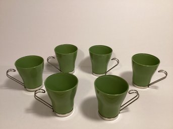 Set Of 6 Bormioli Rocco Mugs