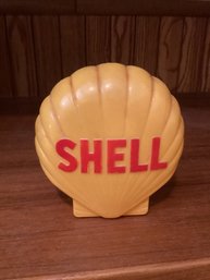 1950s Shell Oil Plastic Advertising Bank