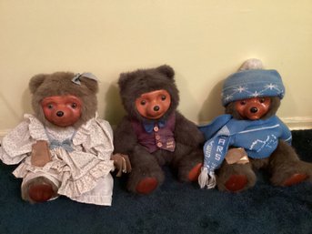 Signed & Numbered Raikes Bears With Tags