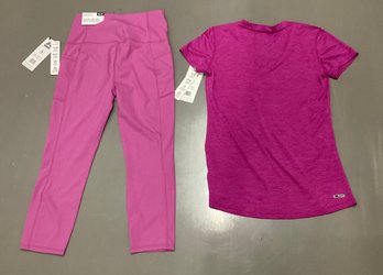 NWT Reebok Work Out Gear Top & Capri Pants