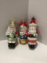 Santa Figural Ornaments