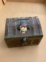 1950s Metal Pirate Chest