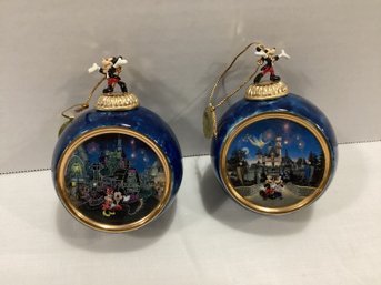 Disney Bradford Editions Porcelain Ornaments