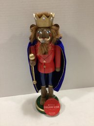 Macys Holiday Lane Lion Nutcracker With Tag