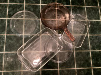 Vintage Glass Pans Incl. Pyrex & Vision