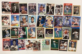 Collection Of Cal Ripken Baseball Cards